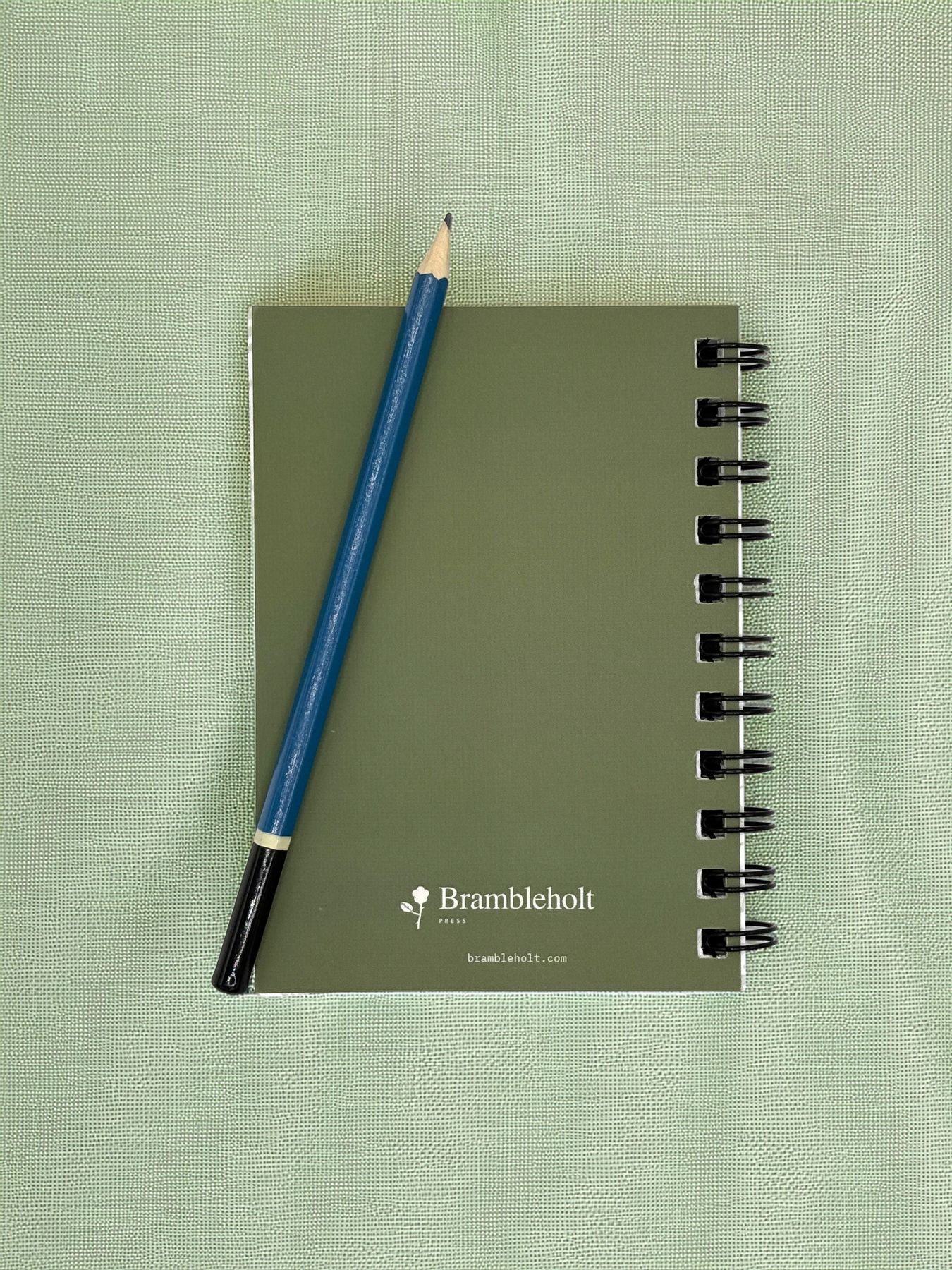 Back cover with the Brambleholt Press mark and brambleholt.com